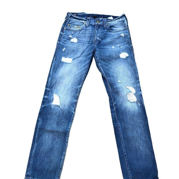 True Religion Jeans Size 32 GENO Blue - Picture 7 of 12